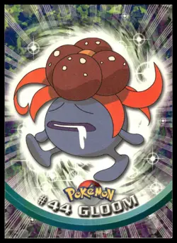 Topps Pokemon Gloom #44 1999 TV Animation Edition Non Holo Black Logo NM - Image 1
