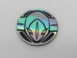 Pokemon Deoxys Silver Rainbow Holo Foil TCG Collectible Coin Good Condition - Image 1