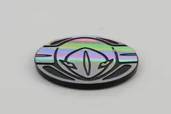 Pokemon Deoxys Silver Rainbow Holo Foil TCG Collectible Coin Good Condition - Image 2
