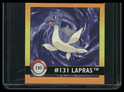 Nintendo Pokemon Artbox Series 1 Sticker Lapras #131 1999 - Image 1