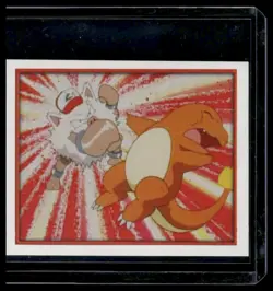 Nintendo Pokemon Merlin Sticker Series 2 #188 Primape Charmander 2000 - Image 1