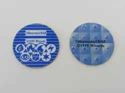 Pokemon Rare Chansey Silver Holo Coin Wizards WOTC 1999 Lot of 2 - Image 4