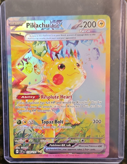 The Pokemon Company Pikachu ex 238/191 Surging Sparks SIR Full Art Holo - Image 1