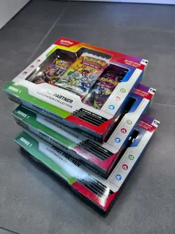 Pokemon TCG First Partner Illustration Collection Series 1 Factory Sealed Lot 3x - Image 2