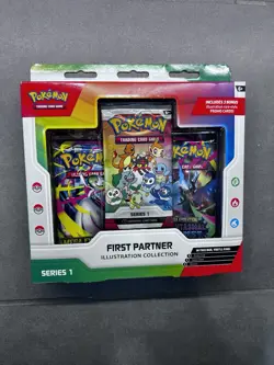 Pokemon TCG First Partner Illustration Collection Series 1 Factory Sealed Lot 3x - Image 3