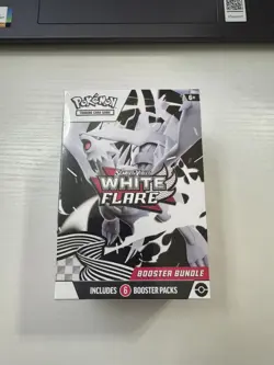 Pokemon TCG Scarlet and Violet White Flare Booster Bundle (Factory Sealed) - Image 1