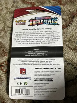 Pokemon TCG Sword and Shield Battle Styles Blister Pack Charmander NEW & SEALED - Image 2
