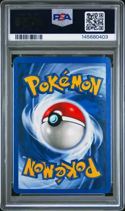 FART SWIRL CLEAN PSA 9 Mint Pokemon 1/75 Espeon Holo Neo Discovery 2001 - Image 2