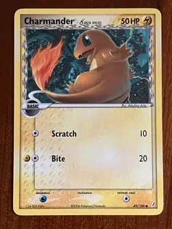 Charmander 49/100 Non Holo EX Crystal Guardians Pokemon TCG - Image 1