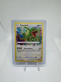 Pokemon Rayquaza 138/185 Vivid Voltage Amazing Rare Holo Basic 120 HP 80x - Image 1