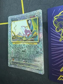 Pokemon Rattata 89/110 Legendary Collection Reverse Holo Rare WOTC 018💎LP💎 - Image 3