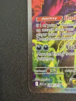 Pokemon TCG Mega Gengar Ex 284/217 Special Illustration Rare Ascended Heroes - Image 2