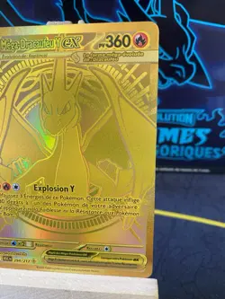 Carte Pokemon Heros Transcendants 2.5 Mega Dracaufeu Ex Gold 294/217 - Image 3