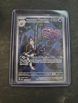 Pokemon TCG Team Rockets Weezing Destined Rivals 199/182 - Image 1