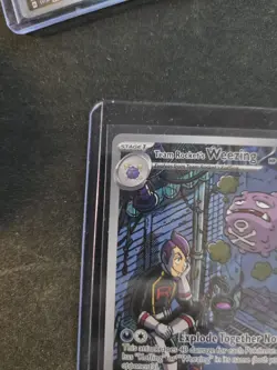 Pokemon TCG Team Rockets Weezing Destined Rivals 199/182 - Image 4
