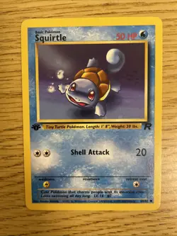 Squirtle Team Rocket 1st Edition 68/82 Pokemon 2000 Vintage NM+ - Image 4