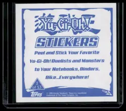 Topps YuGiOh Sticker Collection #3 Joey Wheeler 3 of 53 2002 - Image 2