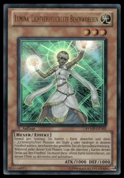 YuGiOh Lumina Lightsworn Summoner #RYMP-EN102 1st Edition German UR NM - Image 1