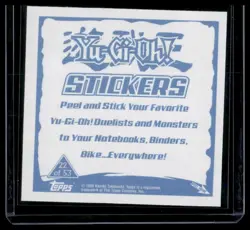 Topps YuGiOh Sticker Collection #22 Time Wizard 22 of 53 2002 - Image 2