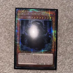 Erebus The Underworld Monarch RA04-EN019 Quarter Century Secret Rare YuGiOh! NM - Image 1