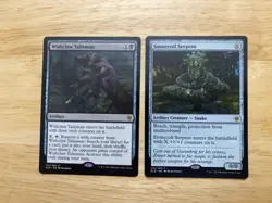 Lot Of 2 MTG Cards Stonecoil Serpent 235/269 & Wishclaw Talisman 110/269 LP - Image 1