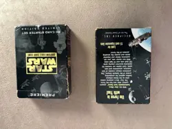 2 Decks Star Wars Premiere Limited Edition 60 Card Starter Set Opened Box 1995 + - Image 2