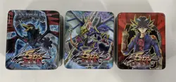 Yu-Gi-Oh! 5D's Lot of 3 Empty Collector's Tins - No Cards - Good Condition - Image 1