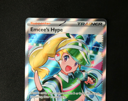 Pokemon Card TCG - Emcees Hype 220/182 - Destined Rivals - Ultra Rare - NM ⭐ - Image 2