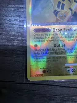Elekid Diamond and Pearl Reverse Holo Card 48/130 MP Condition Pokemon TCG - Image 4
