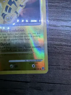 Elekid Diamond and Pearl Reverse Holo Card 48/130 MP Condition Pokemon TCG - Image 5