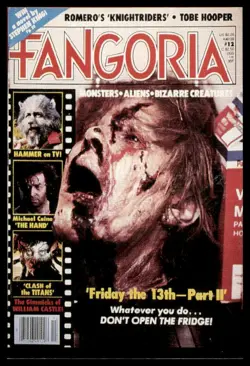 Fangoria Trading Card Friday the 13th Fright File #18 Women on Film 1992 NM - Image 1