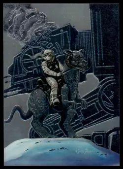 Topps Star Wars Finest Chromium TaunTaun SWF 3 Promo Card 1996 NM - Image 1