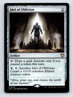 Idol of Oblivion R Commander: Outlaws of Thunder Junction 258 NM - Image 1