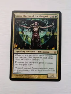 MTG Magic the Gathering Savra, Queen of the Golgari (Ravnica: City of Guilds) NM - Image 1