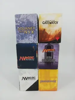 Empty MTG Fat Pack Box Gatewatch Dark Ascension Dragons Maze Nyx 2014 2015 Lot 6 - Image 2