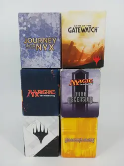 Empty MTG Fat Pack Box Gatewatch Dark Ascension Dragons Maze Nyx 2014 2015 Lot 6 - Image 4