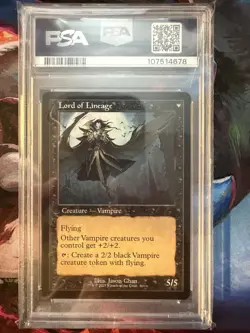 2025 Bloodline Keeper / Lord of Lineage PSA 10 Gem Mint INR #461 MTG - Image 2