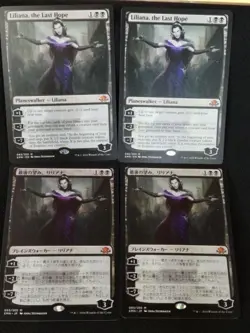 Liliana the Last Hope EMN MTG Card Set of 4 Used - Image 1