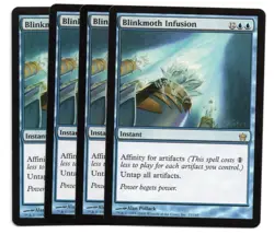 MTG Blinkmoth Infusion English Set of 4 Play Condition - Image 1