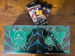 Pokemon TCG Twilight Masquerade ETB Lot of 2 + 3x Trick Or Trade SHIPS TODAY🔥 - Image 2
