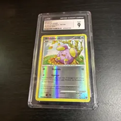 (POP 5) CGC 9 MINT Pokemon Great Encounters Reverse Holo Whismur 94/106 - Image 1