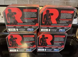 Pokemon Team Rocket MewTwo Tin New Sealed Destined Rivals Lot Of 4 - Image 2