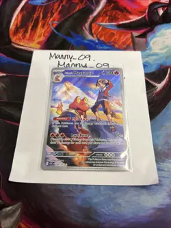 Pokemon TCG Ethan’s Magcargo 222/217 Ascended Heroes IR NM - Image 1
