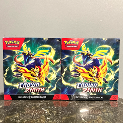 Pokemon TCG Crown Zenith Booster Bundle LOT OF 2 BOXES - NEW MINT SEALED 820650858963 - Image 1