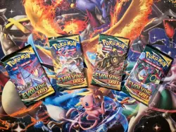 Pokemon Sealed Booster Packs, 4 X Evolving Skies, Complete Art Set - Image 1