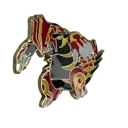 Primal Groudon Pokemon Pin Badge Metal Mega 2014 Legendary RARE - Image 3