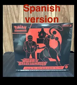 Pokemon TCG Destined Rivals ELITE TRAINER BOX ETB SV10 Spanish Version US SELLER - Image 1
