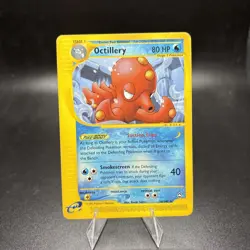 Octillery 26/147 Aquapolis Non-Holo 2002 WOTC Vintage E-Reader Pokemon LP -j - Image 1