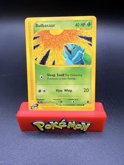 Pokemon TCG Bulbasaur 95/165 Expedition Base Set MP - Image 1