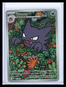 2025 Scarlet & Violet Mega Evolution Haunter Holo Black Star Promo #MEP EN 027 - Image 1